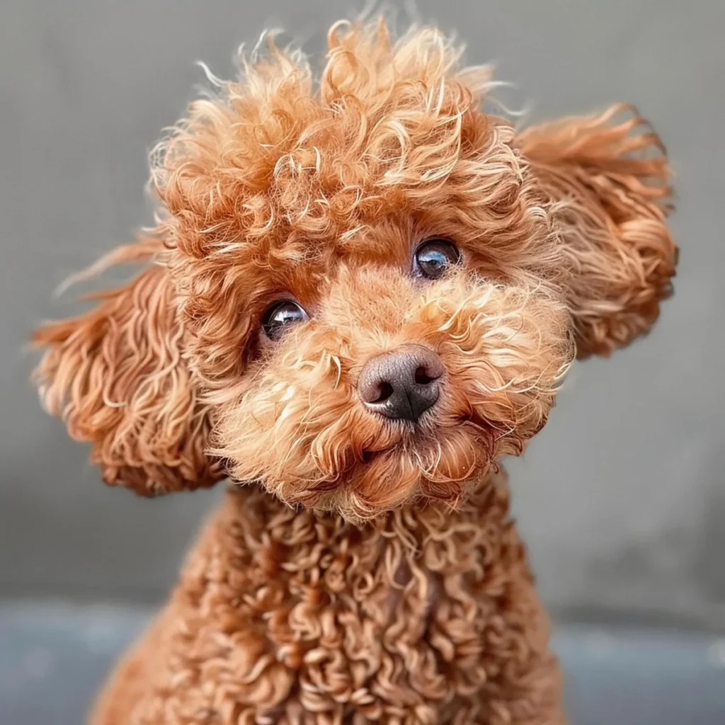Mini Poodle Portret Thumbnail